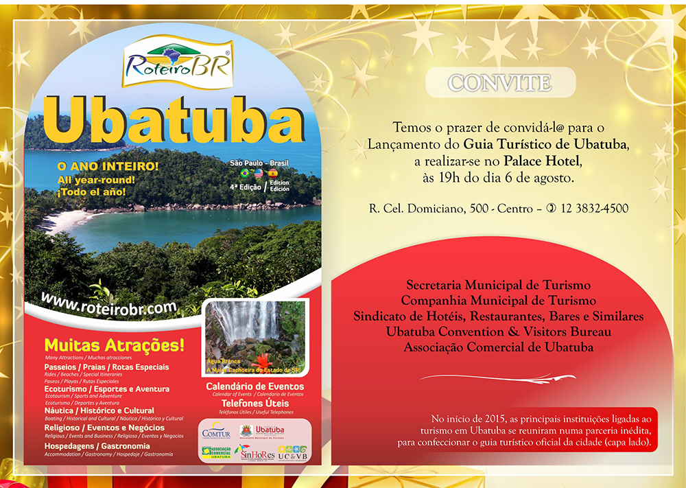 Ubatuba lança guia turístico oficial nesta quinta-feira no Palace Hotel –  Prefeitura Municipal de Ubatuba