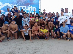 Ubatuba é campeã da segunda etapa da 20ª edição do Circuito Ubatuba de Águas Abertas