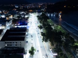 Ubatuba mais iluminada: cidade receberá 2 mil pontos de luz de LED