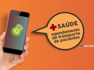 Saúde divulga WhatsApp para agendamento de transporte de pacientes