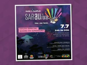 “Sarau da Aurora” promove evento cultural na Quadra do Sumidouro