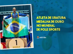 Atleta de Ubatuba ganha ouro no Mundial de Pole Sports e Aéreos no Chile