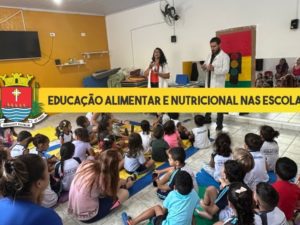 Projeto ensina educação alimentar e nutricional nas escolas