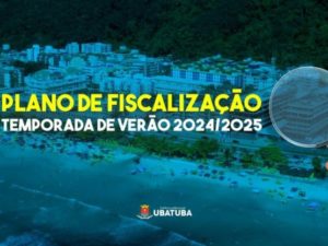 Prefeitura de Ubatuba realiza operação de combate ao comércio clandestino na Praia Grande