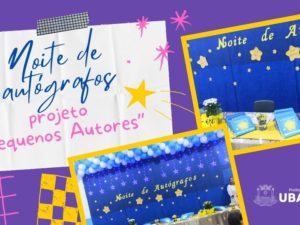 Escola Olga Gil realiza noite de autógrafos do projeto “Pequenos Autores”