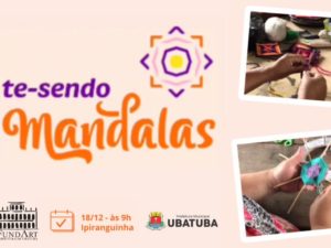 Projeto “Te-sendo” encerra atividades com oficina de mandala no Ipiranguinha