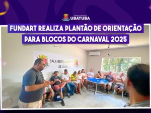 Fundart realizou plantão de orientação para blocos do Carnaval 2025