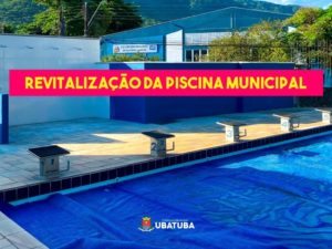 Obras de revitalização da Piscina Municipal entram na fase final