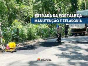 Infraestrutura realiza melhorias na Estrada da Fortaleza