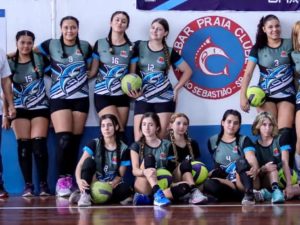 Tubão sedia amistosos da equipe feminina de vôlei de Ubatuba